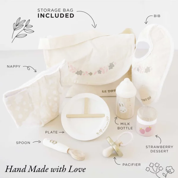 TV598-doll-nursing-set-pretend-baby-doll-caring-toy Le Toy Van Set za njegu lutki i torba - Doll Nursing - Image 2