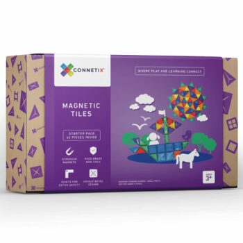 Connetix Tiles - Rainbow Starter set (62 kom)