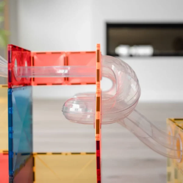 dsc_0652_-1536x1536.jpg Connetix Tiles - Rainbow Ball Run Expansion set (66 kom) - Image 5