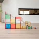 Connetix Tiles - Rainbow Ball Run Expansion set (66 kom) - Image 6