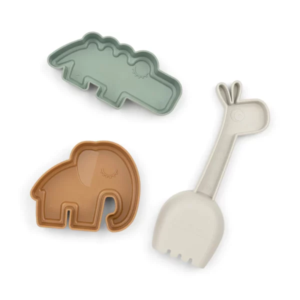 Done by Deer Sand Play Set 3 kom - Deer Friends  Colour mix - Image 2