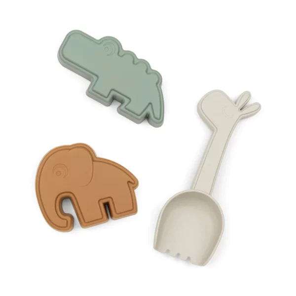 Done by Deer Sand Play Set 3 kom - Deer Friends  Colour mix - Image 1