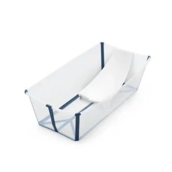 Stokke Flexi Bath kadica X-Large Transparent Blue + Potpora za novorođenče
