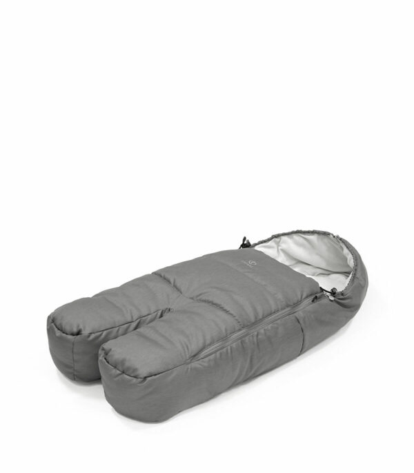 Xplory_X_FootMuff_ModernGrey_Closed_220610_5355_eCom Stokke Xplory X Zimska vreća Modern Grey - Image 1