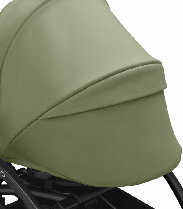 Stokke YOYO³ kolica i sklopiva košara – Black/Olive (Gratis Color pack) - Image 6