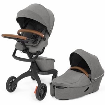 Stokke kolica Xplory X Modern Grey kolica + Košara za novorođenče