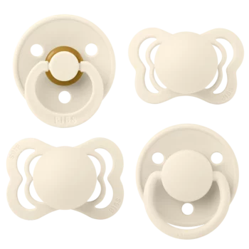 BIBS Try it set cucli - Ivory (0-6m) – 4kom