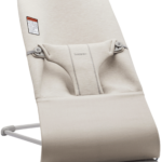 BabyBjörn Ležaljka za bebe Bliss - Light Beige, 3D Jersey