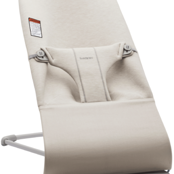 BabyBjörn Ležaljka za bebe Bliss - Light Beige, 3D Jersey