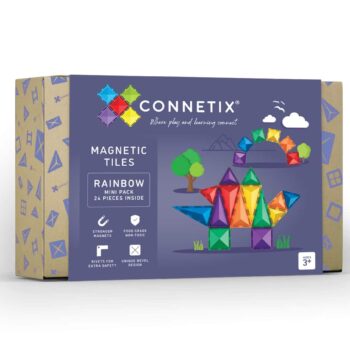 Connetix Tiles - Rainbow Mini set (24 kom)