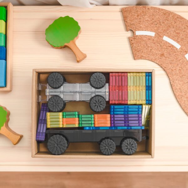 Connetix Tiles - Rainbow Transport set (50 kom) - Image 7
