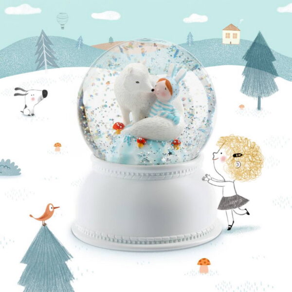 DD03405-AM-C-SOCIAL-RVB Djeco Noćna lampa i snježna kugla - Lila & Pupi - Image 6