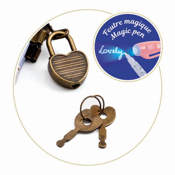 DD03612-C1-RVB Djeco Dnevnik/spomenar sa magičnom olovkom - Oana - Image 2