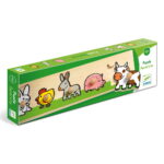 Djeco Drvena umetaljka - Životinje sa farme -12+ mjeseci - Image 2