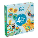 Djeco Društvena igra - LudoPark 4 igre – 2+godine