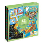 Djeco Set od 12 društvenih igara - 4+godine