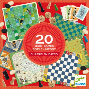 Djeco Set od 20 društvenih igara - 6+godina