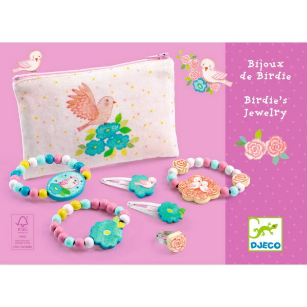 DJ05561-B-RVB Djeco torbica i drveni nakit - Birdie's jewelry - Image 2