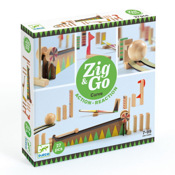 Djeco Zig&Go – krivina 27 komada