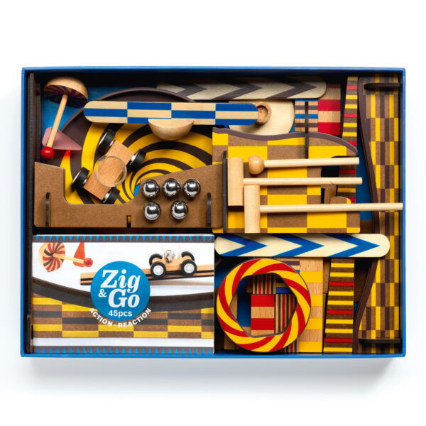 DJ05643-C2-RVB Djeco Zig&Go - 45 komada - 7+godina - Image 2