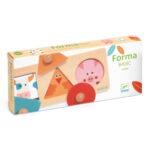 Djeco Drvena umetaljka osnovni oblici - Image 2