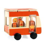 Djeco drveni mini kombi - 18+mjeseci