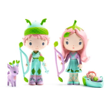 Djeco Tinyly lutkice - Lily & Sylvestre
