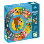 Djeco Velike puzzle - Jedan dan u životu medvjedića 3+ godine - Image 3