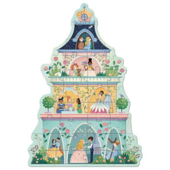 Djeco Velike puzzle - Princezin dvorac 36 komada