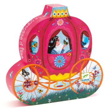 Djeco Puzzle - Princeza i kočija 54 kom
