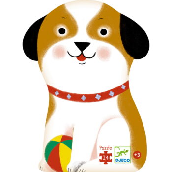 Djeco Puzzle - Mali psić Firmin little puppy - 24 dijela