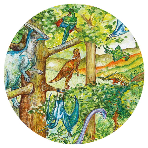 Djeco Edukativne puzzle - Dinosauri 100 kom - Image 6