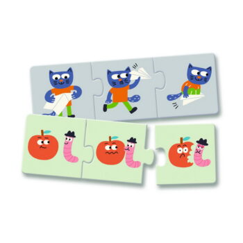 Djeco Puzzle Trio Stories - 3+ godine