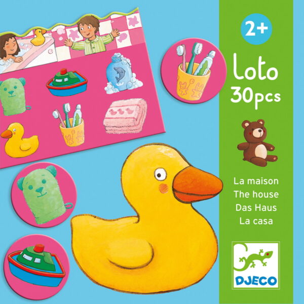 DJ08121-B-RVB Djeco Društvena igra Lotto - uzrast 2+ godine - Image 4