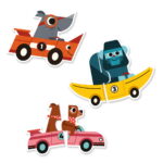 Djeco Puzzle duo Sportski autići - uzrast 2+ godine