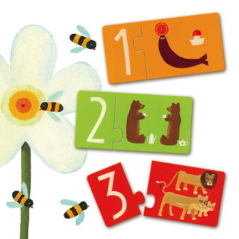 Djeco Puzzle duo Brojevi - uzrast 3+ godine