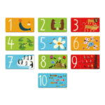 Djeco Puzzle duo Brojevi - uzrast 3+ godine - Image 2