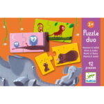 Djeco Puzzle duo Mama i beba - uzrast 2+ godine - Image 3