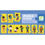 Djeco Puzzle Trio I'm dressing up - 3+ godine - Image 2