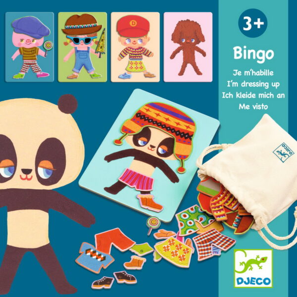 Djeco Edukativna igra - Dress Up Bingo