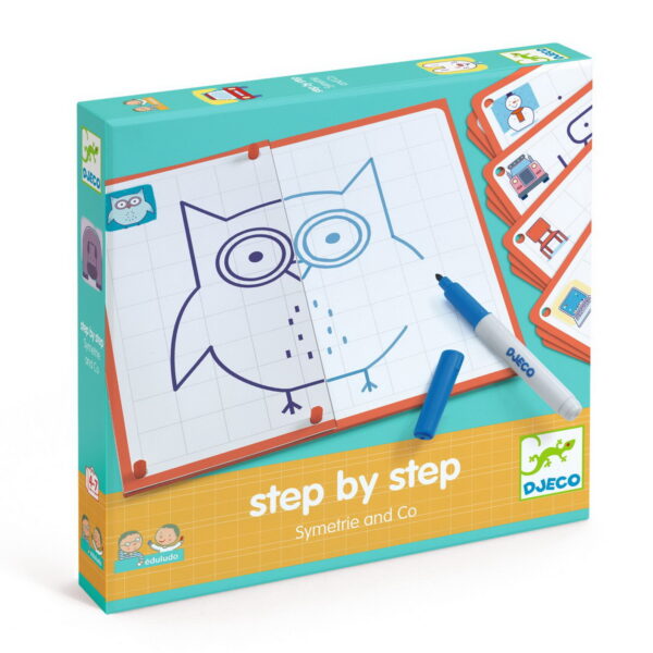Djeco Crtanje korak po korak - Simetrija -  4+ godine - Image 2