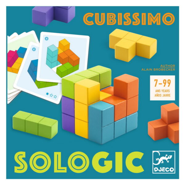 DJ08477-B-RVB Djeco Edukativna i logička igra SOLOGIC - CUBISSMO - Image 5