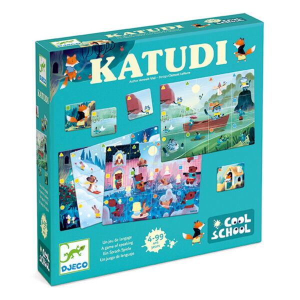 Djeco društvena igra Katudi - 2-4 igrača - 4+ godine - Image 1