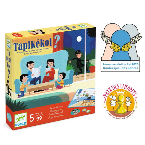 Djeco Društvena igra memorije - Tapikekoi - Sjećaš li se šta je ukradeno? - Image 4