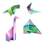 Djeco Origami Kreativni set - Dinosauri - 6+ godina - Image 4