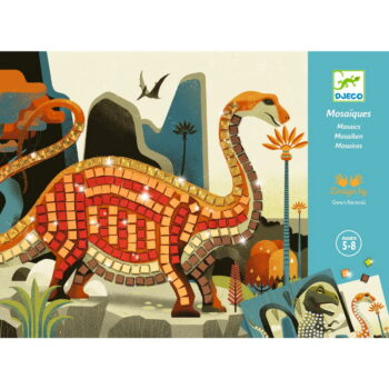 Djeco Kreativni set Mozaik- Dinosauri -5+ godina