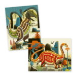 Djeco Kreativni set Mozaik- Dinosauri -5+ godina - Image 3