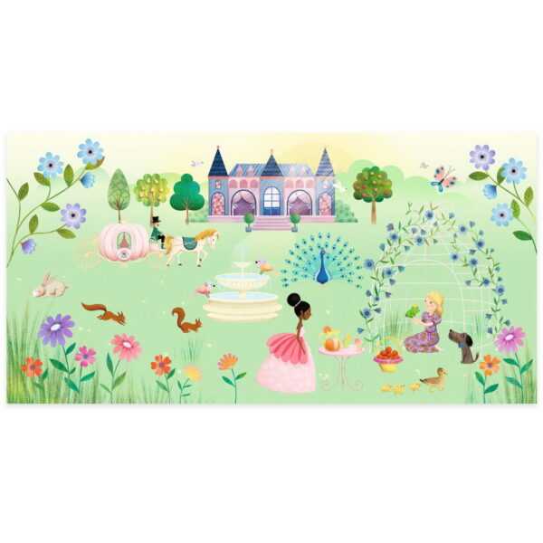 Djeco Kreativni set s naljepnicama - Život na dvoru - 4+ godine - Image 4