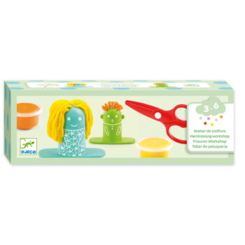 Djeco Kreativni set - Napravi frizuru od plastelina - 3+ godine
