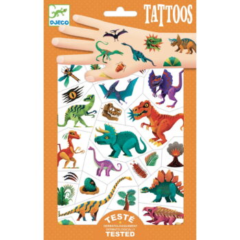 Djeco Dječije tetovaže - Dinosauri - 3+ godine